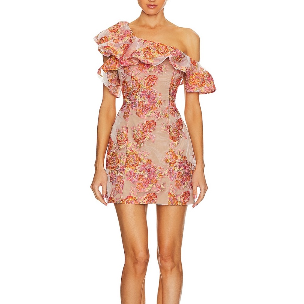 Enchantment Dress Floral Off-Shoulder